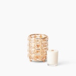 Luxe Collection - Diamante Votive, Standard, Rose Gold